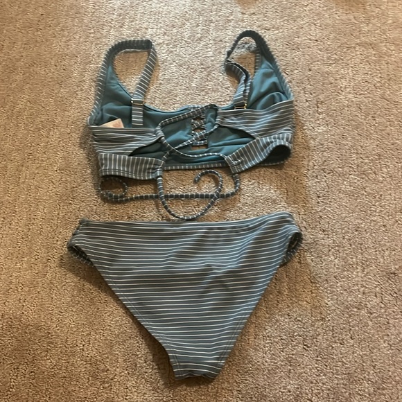 Blue and white Target bikini - Picture 2 of 3